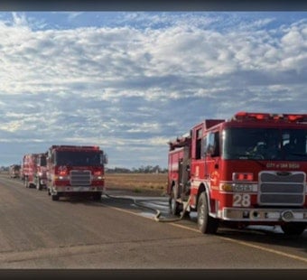 Two Dead as Small Plane Burns on Runway at San Diego's Montgomery-Gibbs Airport