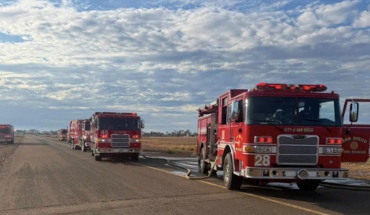 Two Dead as Small Plane Burns on Runway at San Diego's Montgomery-Gibbs Airport