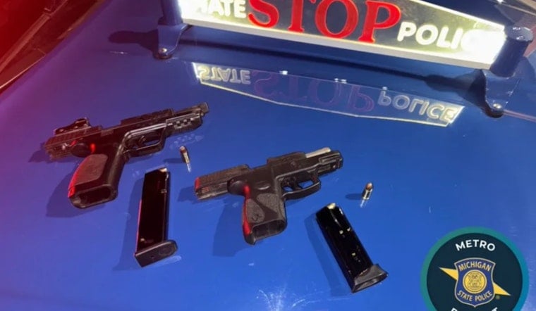 Two Hazel Park Drivers Busted With Loaded Guns in Same Drunk Driving Stop