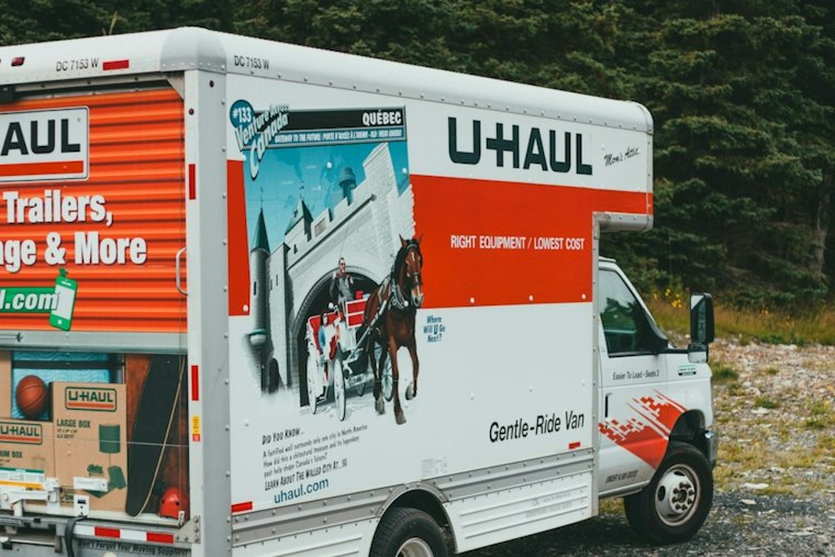U-Haul Truck Strikes Cinderblock Wall on South Capitol Street SW