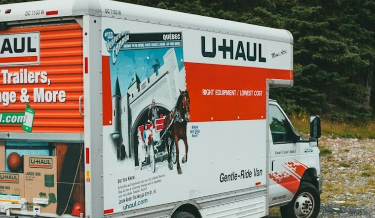 U-Haul Truck Strikes Cinderblock Wall on South Capitol Street SW