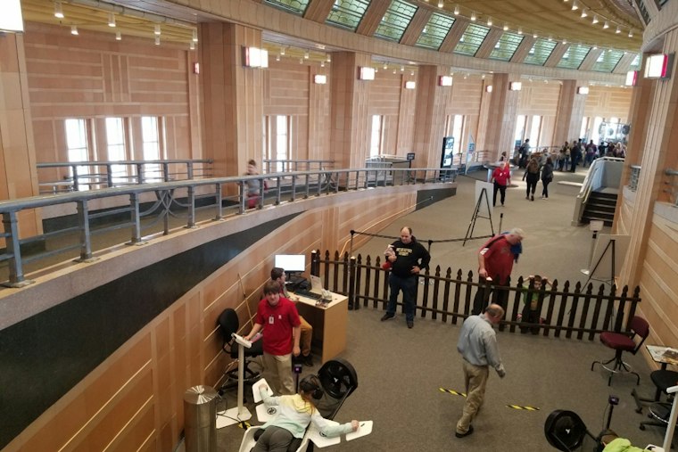 Union Terminal Turns 21-Plus for Halloween Bash Inside a Fake Limestone Cave