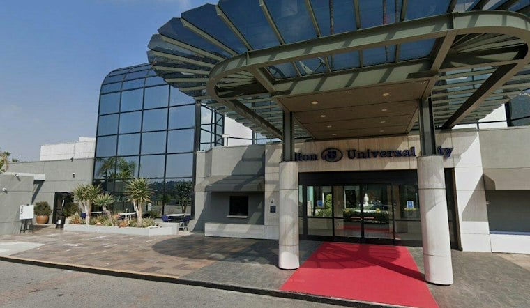 Universal City Hotel Turns Backdrop for Union Rescue Mission's Charity Rappel