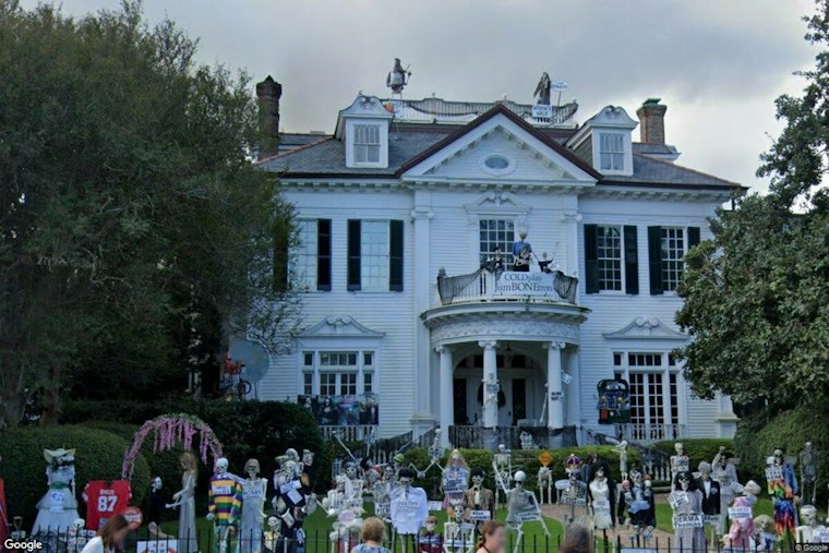 Uptown Skeleton House Adds 8-Foot Dolly Parton Tribute for 2026 Halloween