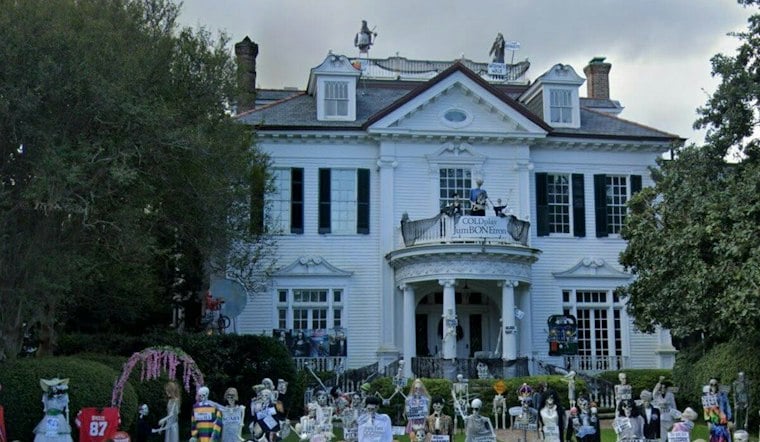 Uptown Skeleton House Adds 8-Foot Dolly Parton Tribute for 2026 Halloween