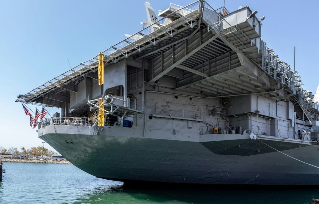 USS Midway's Jingle Jets Returns With 1 Million Lights, Talking Tree Named Tinsel