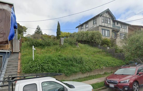 Vacant Berkeley Hills Lot Near Grotto Rock Park Set For Duplex Infill