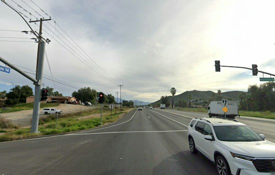 Valle Vista Driver Killed as Car Slams Into Light Pole, Bursts Into Flames
