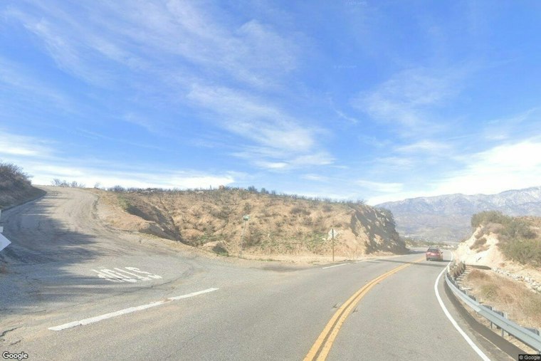 Vehicle Plunges Off Highway South of Banning, Sparking Another Hoist Rescue