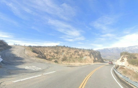 Vehicle Plunges Off Highway South of Banning, Sparking Another Hoist Rescue