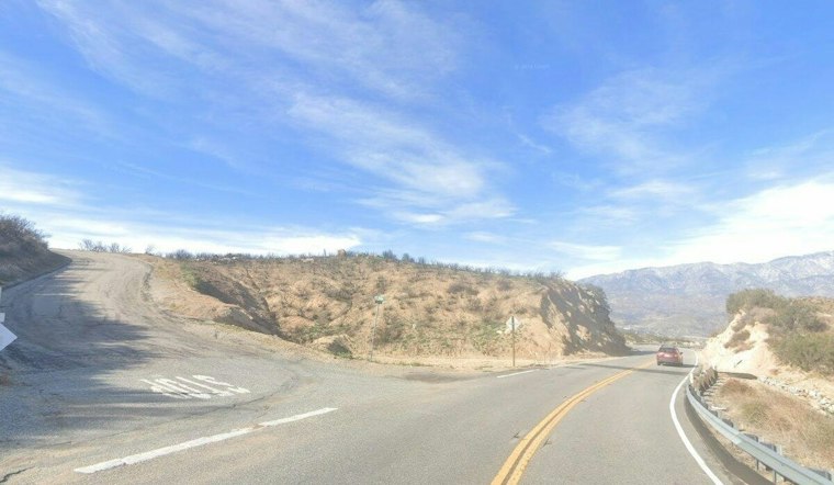 Vehicle Plunges Off Highway South of Banning, Sparking Another Hoist Rescue