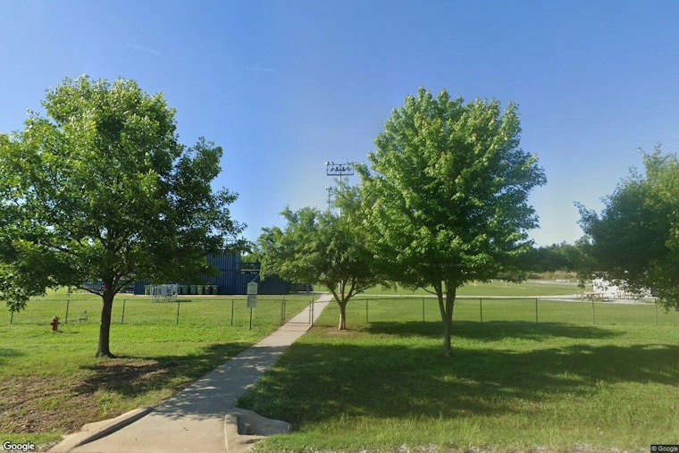 Vehicle Rips Donuts Into Yukon Soccer Field, Topples Goal Post