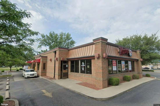 Vehicle Slams Into West Louisville Wendy's, Rips Brick Off Building