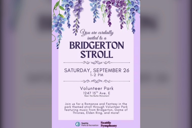 Volunteer Park Walk to Feature Music Inspired by Bridgerton, Game of Thrones and Elden Ring