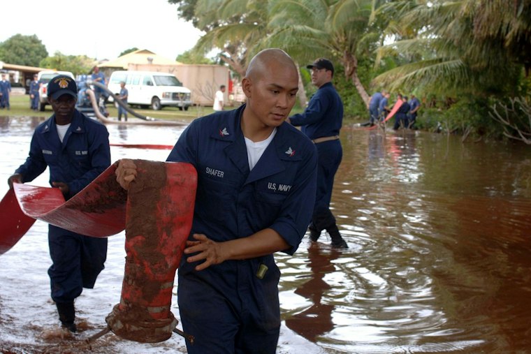 Wainiha Firefighter Battles Hurricane Lowell Flooding While His Own Home Fills With Water