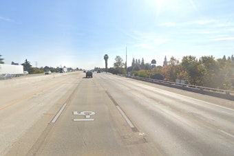 Watermelon Truck Rollover Sparks Six-Car Pileup on I-5 in Stockton