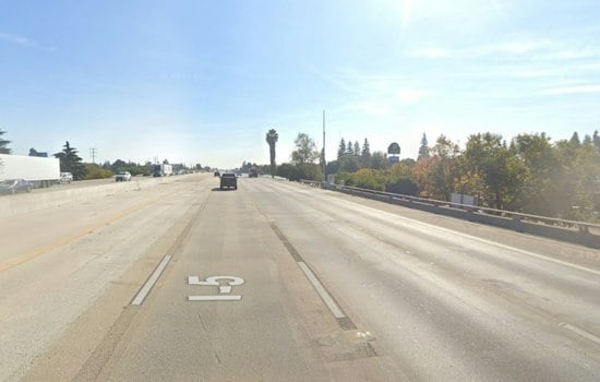 Watermelon Truck Rollover Sparks Six-Car Pileup on I-5 in Stockton