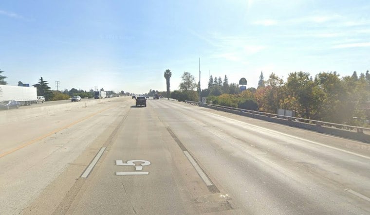 Watermelon Truck Rollover Sparks Six-Car Pileup on I-5 in Stockton