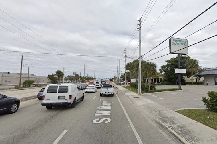 West Palm Beach Man, 24, Dies After Mid-Block Dash on South Military Trail