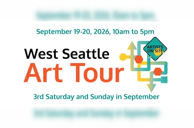 West Seattle Art Tour Returns Sept. 19-20, Free Peek at 57 Artists' Studios