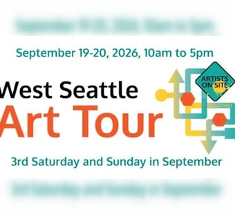 West Seattle Art Tour Returns Sept. 19-20, Free Peek at 57 Artists' Studios