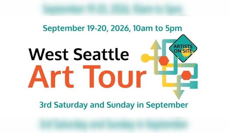 West Seattle Art Tour Returns Sept. 19-20, Free Peek at 57 Artists' Studios