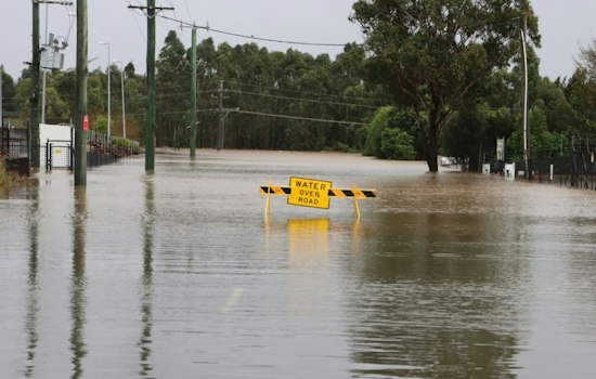 Westport Flash Floods Swamp Downtown, Officials Beg Drivers to Stay Home