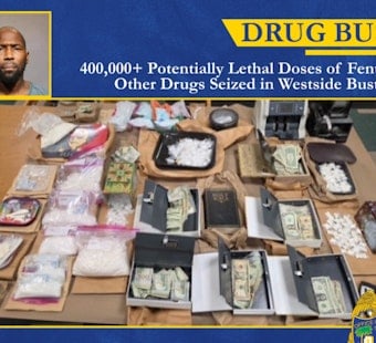 Westside Raid Nets 400,000 Lethal Doses of Fentanyl, Jacksonville Man Charged