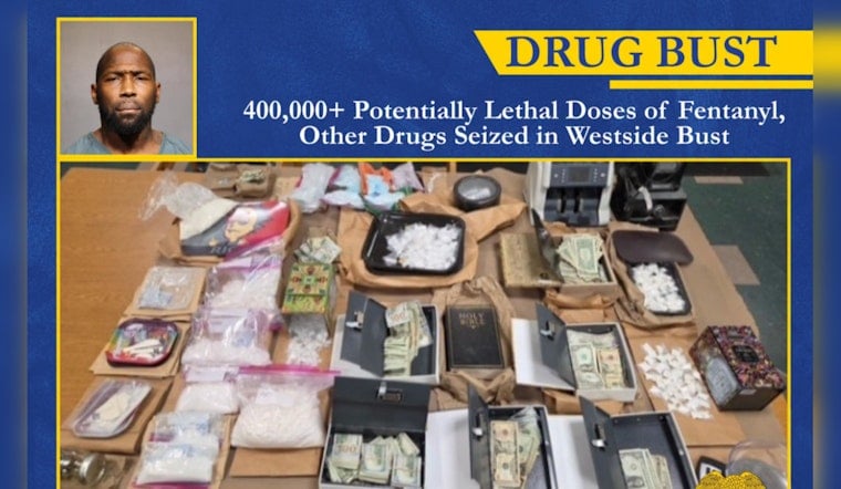 Westside Raid Nets 400,000 Lethal Doses of Fentanyl, Jacksonville Man Charged