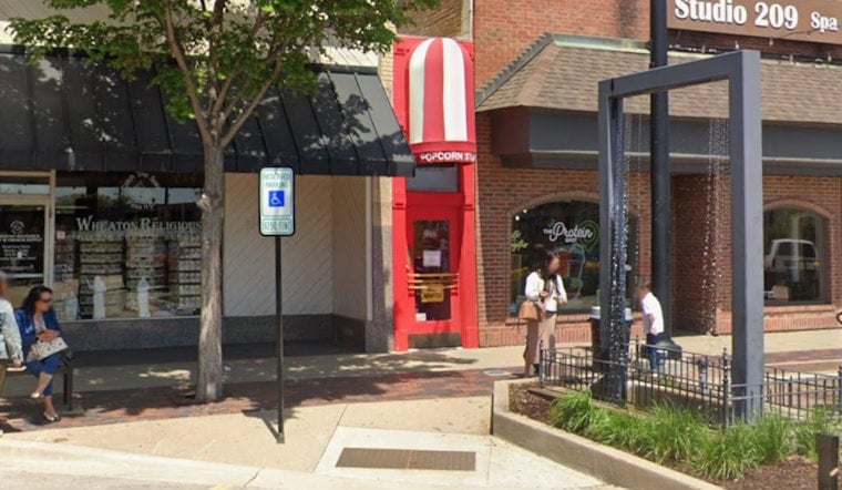 Wheaton's 49-Inch-Wide Popcorn Shop Is Marking Its 105th Year in Business