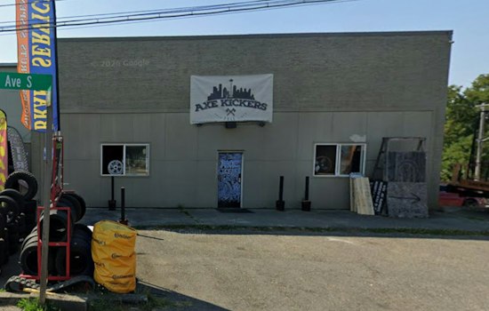White Center Axe-Throwing Bar Hosts 14-Band Metal Fest In Caged Trailer