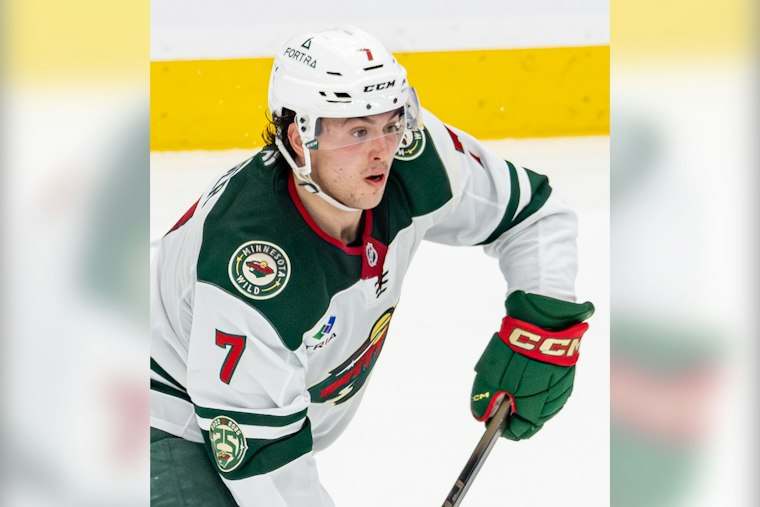 Wild Star Brock Faber Fractures Skull on Deflected Puck, Faces No Return Timeline