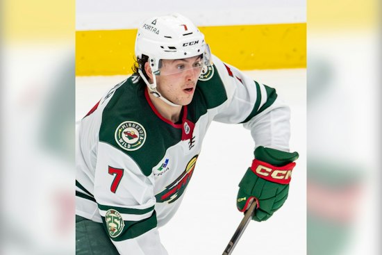 Wild Star Brock Faber Fractures Skull on Deflected Puck, Faces No Return Timeline