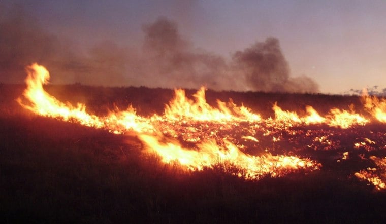 Wildfire East of Rocky Torches Home, Woman Escapes Just in Time