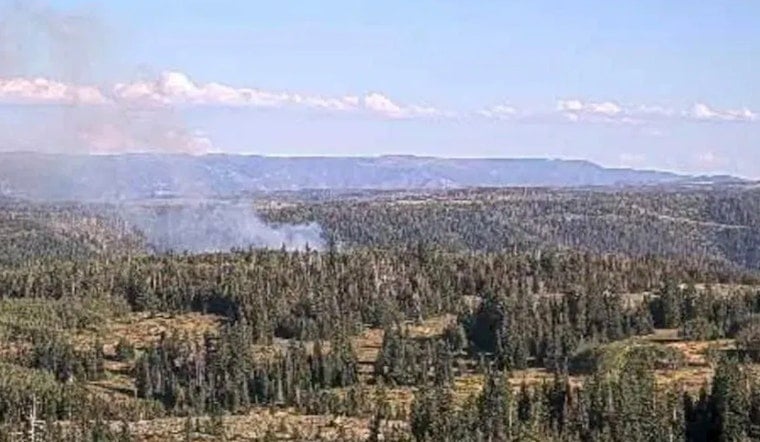 Wind-Driven Range Valley Fire Grows in Carbon County's Book Cliffs
