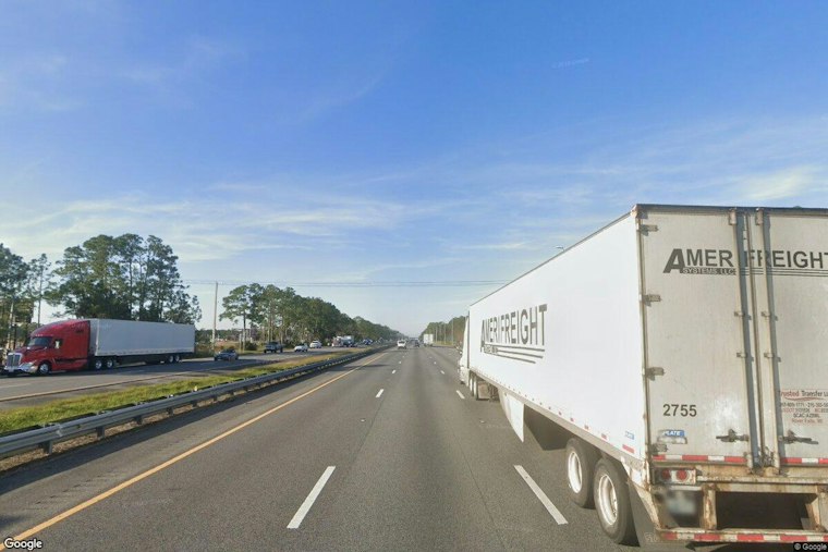 Woman Killed on I-95 in Daytona Beach After Tractor-Trailer Runs Her Over