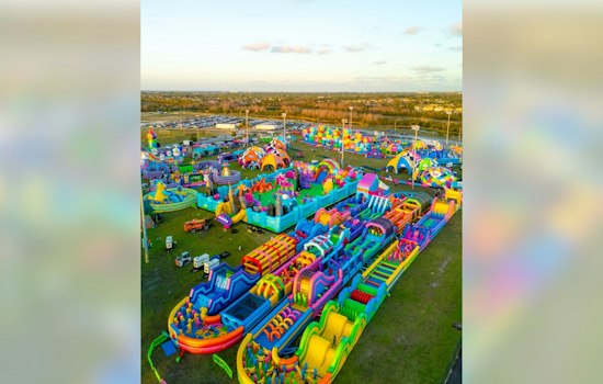 World's Largest Bounce House Bounces Into Antioch for Two October Weekends