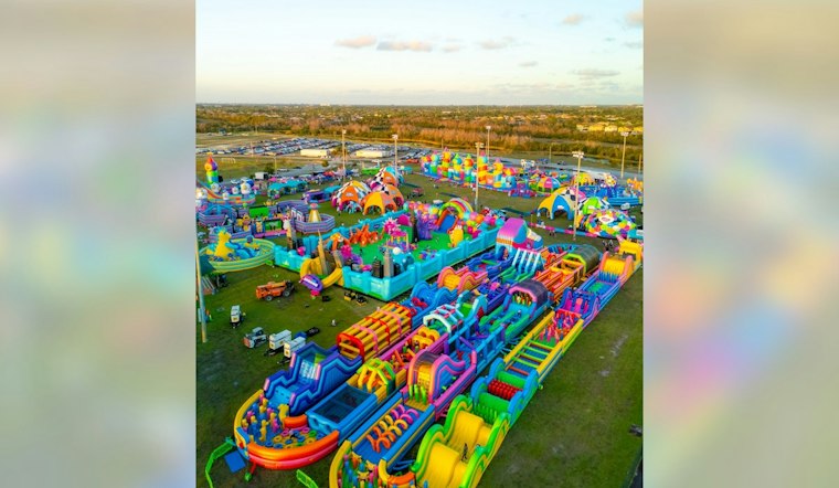 World's Largest Bounce House Bounces Into Antioch for Two October Weekends
