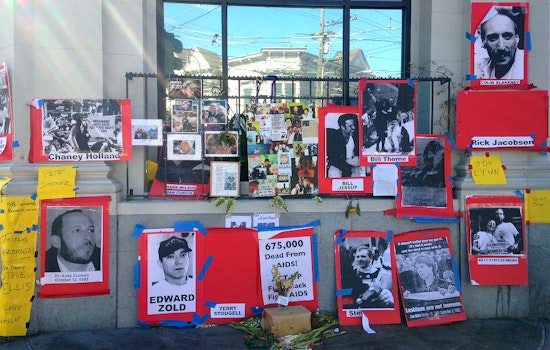 Photo: ACT UP Members Remembered At 18th & Castro