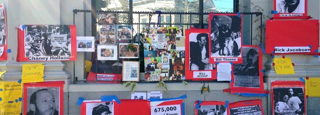 Photo: ACT UP Members Remembered At 18th & Castro