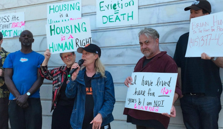 Jane Kim, Aaron Peskin Join Eviction Protest; Landlord Gives His Side