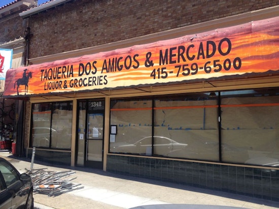 Taqueria Dos Amigos Y Mercado Undergoes Renovation, Will Reopen Without Market