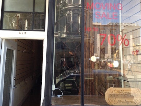 FYI: Fiona's Boutique Closes Up Shop
