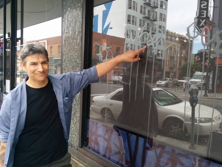 Tenderloin Local Finds Brisk Business With Storefront Glass Cleaning Magic
