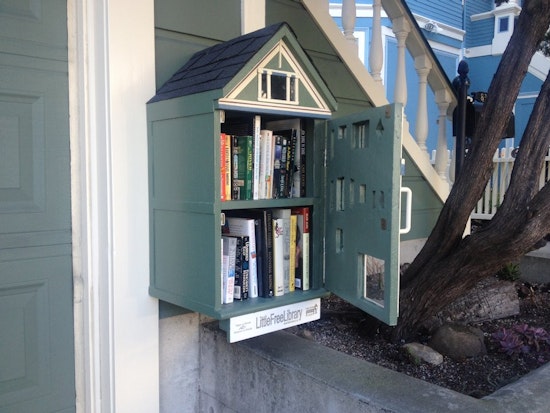 San Francisco's Newest Little Free Library Branch Opens In Cole Valley