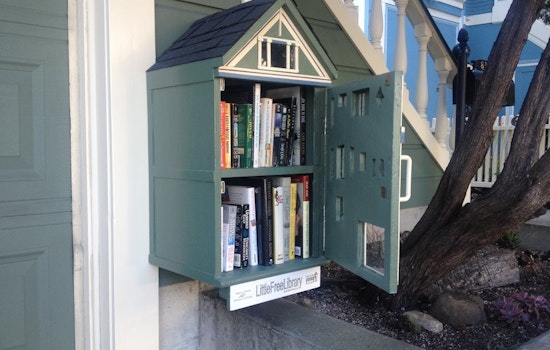 San Francisco's Newest Little Free Library Branch Opens In Cole Valley