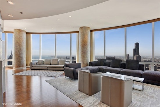 What's the priciest residential rental available in Chicago?