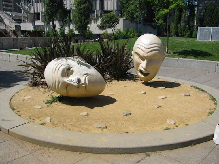 Yin Yang Sculpture To Return To Sue Bierman Park By Year's End