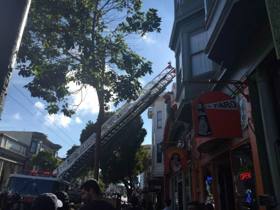 Fire Breaks Out In The Upper Haight [Updated]
