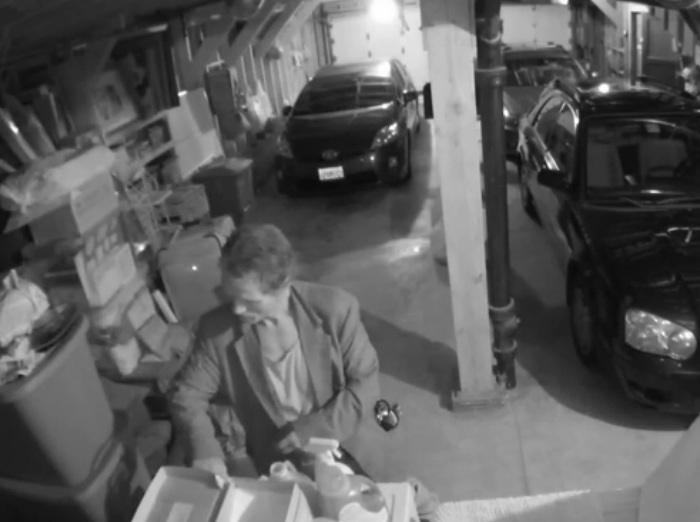 Video Captures Cole Valley Garage Burglar In The Act